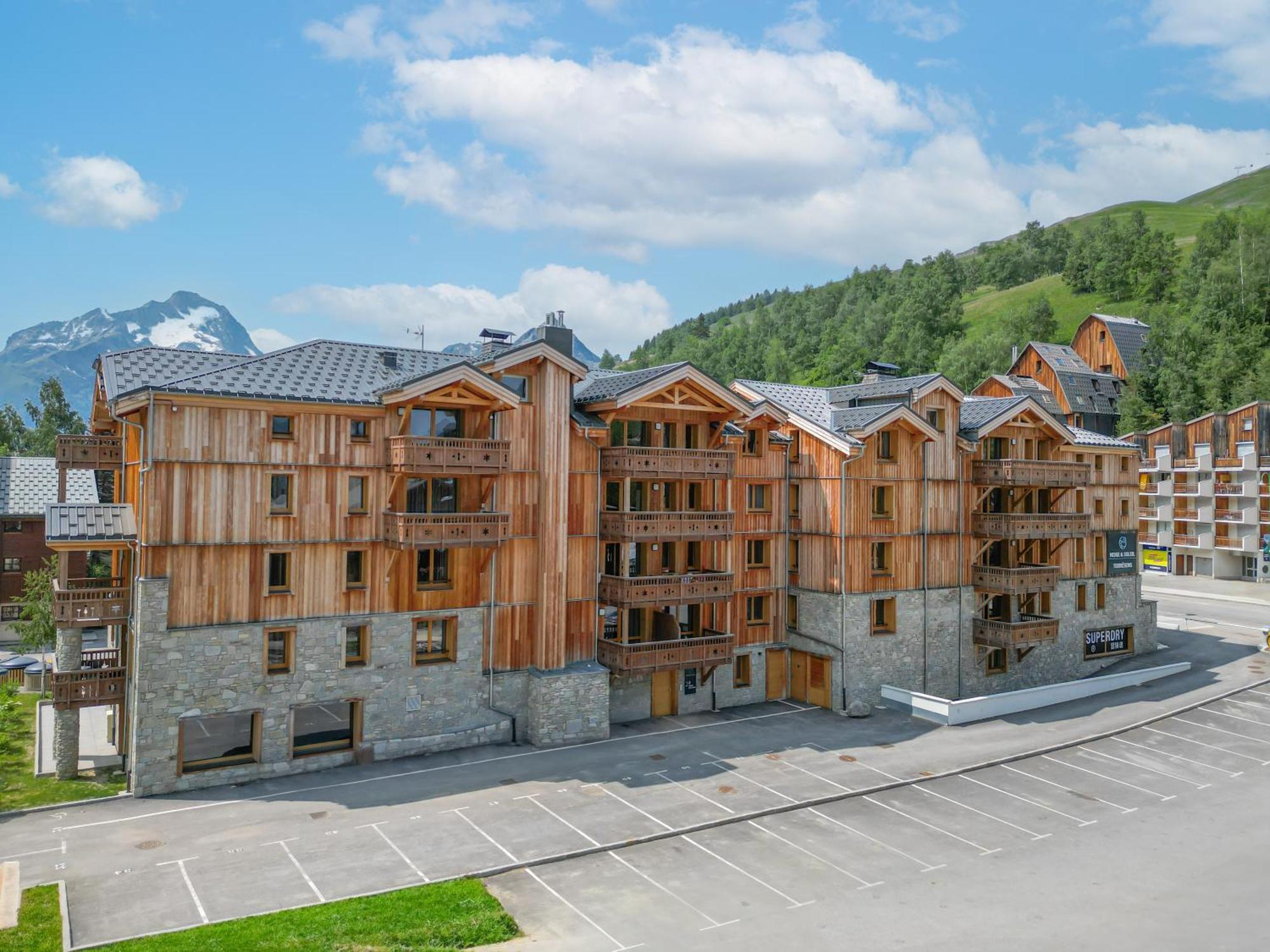 Terresens - Neige Et Soleil Aparthotel Les Deux Alpes Exterior photo